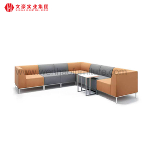 أريكة عامة راقية وحديثة كبيرة الحجم وأرائك مكتبية كبيرة ومجموعة أرائك مكتبية